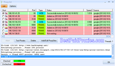 GSA search engine Ranker Proxies