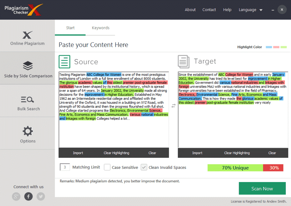 Plagiarism Checker X Report