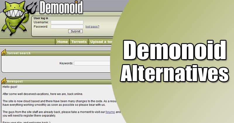 Demonoid Alternatives (2023)