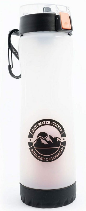 Epic Water Filters ultimate outdoor travel bottle