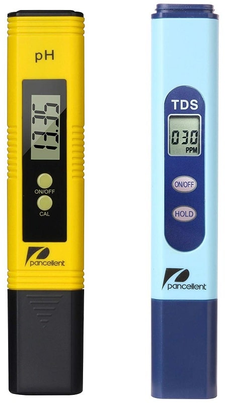 Pancellent water quality TDS pH test meter