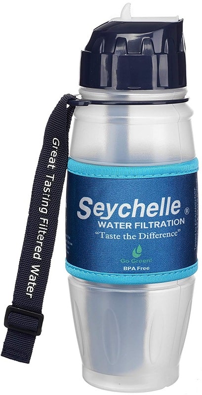 Seychelle Extreme filtered water bottle