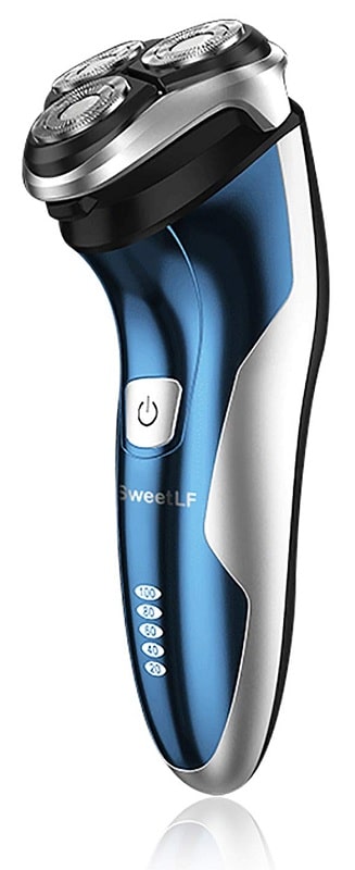 SweetLF Electric Rotary Shaver with a 2 in 1 Beard Trimmer