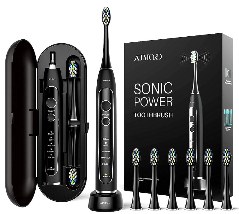 Atmoko sonic whitening electric toothbrush