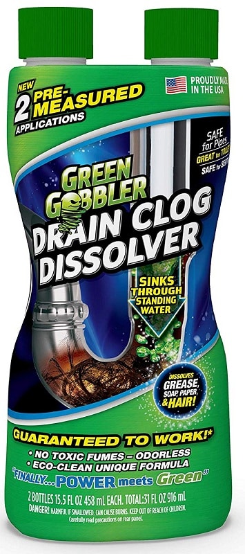 Green Gobbler Drain Clog Dissolver