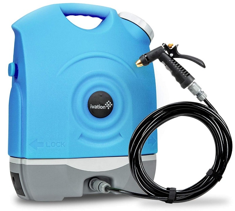 Ivation Multipurpose Portable Spray Washer w-Water Tank