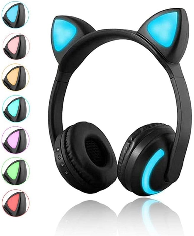 Luckyu Bluetooth Cat Ear Headphones