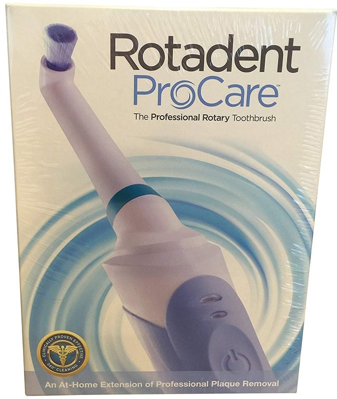 Rotadent contour electric toothbrush