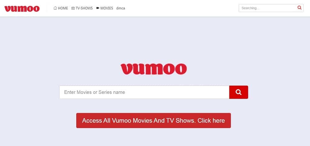 Vumoo home page