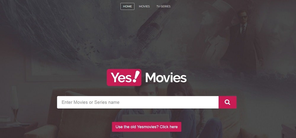 YesMovies home page