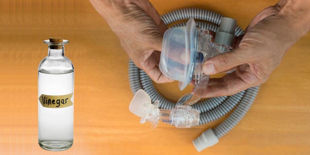 Clean CPAP Hose with Vinegar