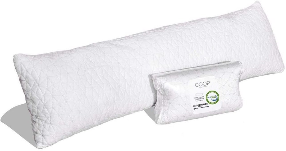 Coop home goods adjustable body pillow