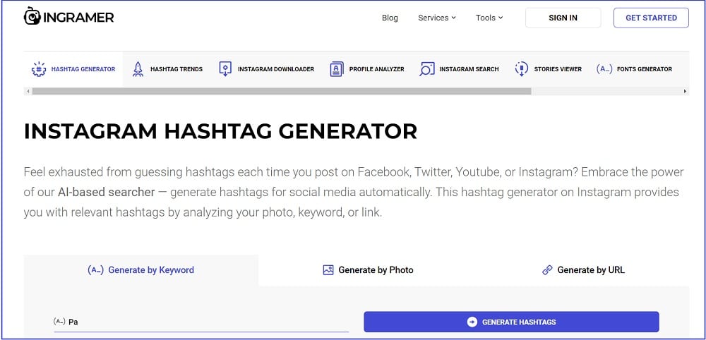 Hashtag Generator