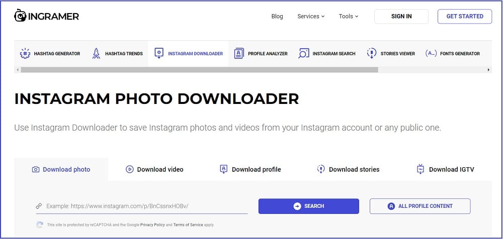 IG Downloader