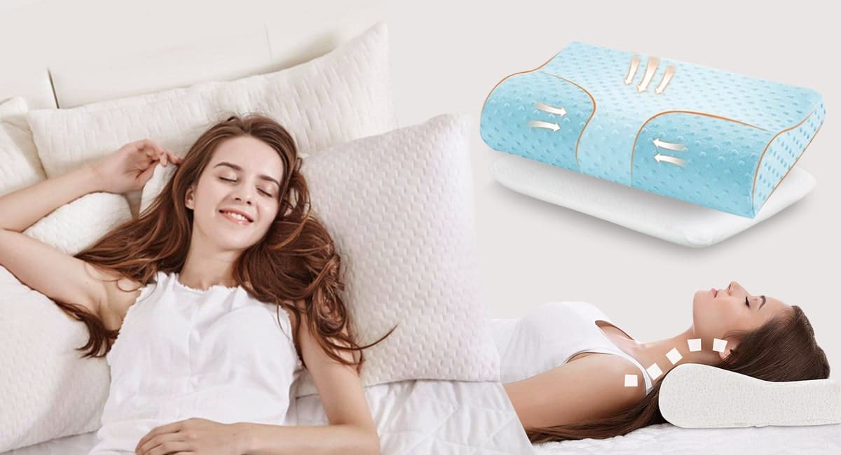 Memory Foam Pillows layers