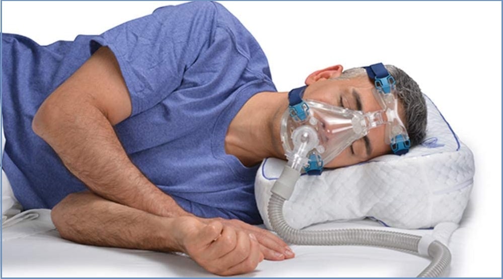 Pillows for sleep apnea