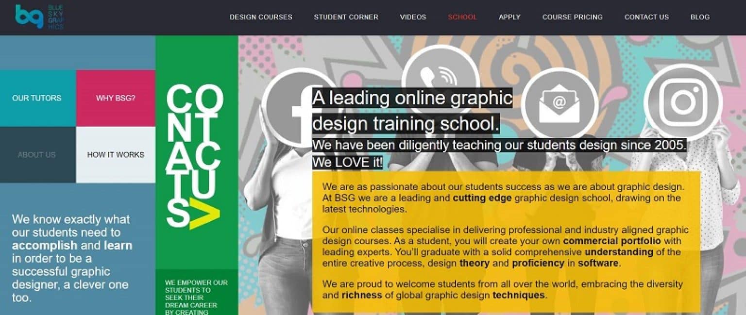 Blue Sky The Best Online Graphic Design School In UK Of 2021 blue-sky-the-best-online-graphic-design-school-in-uk-of-2021