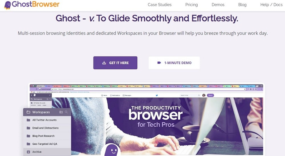 Gost Browser Homepage
