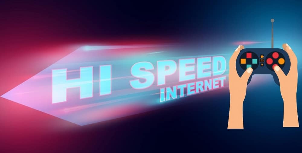 High speed internet for gaming