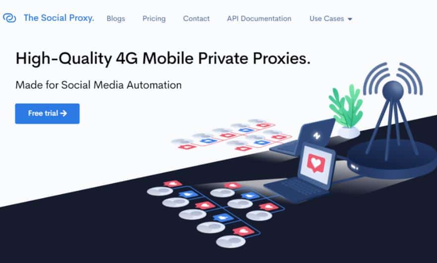 The Social Proxy sevices