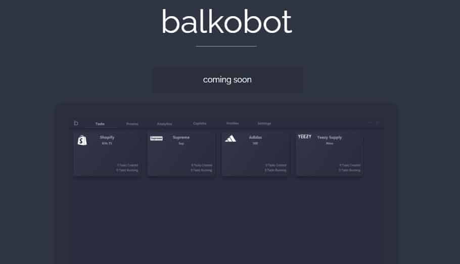 Balkbot Homepage