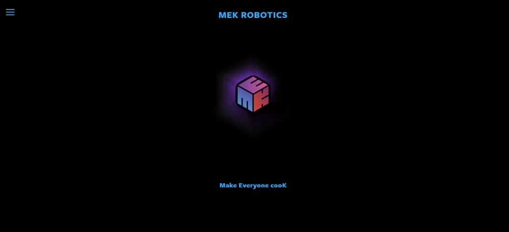 Mek Robotics Homepage