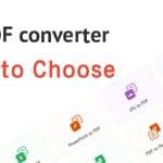 how to choose PDF converters