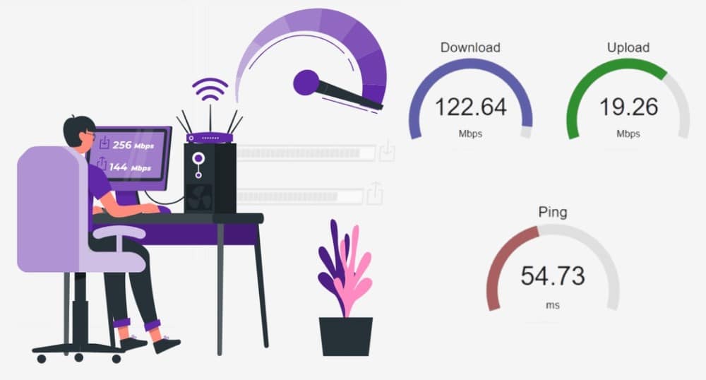 internet speed sufficient for online gaming