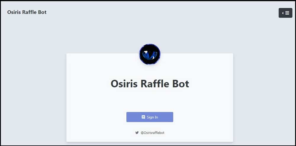Osiris Raffle Bot