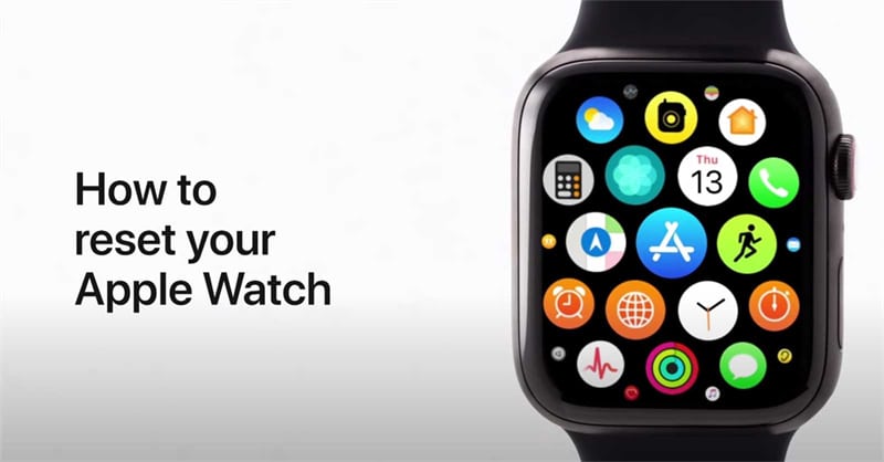Reset your Apple Watch