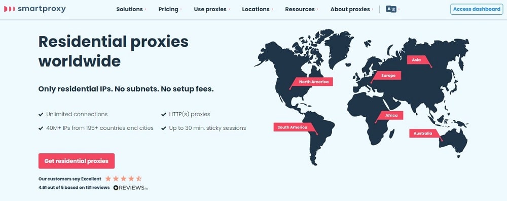 Smart Proxy for Residential Proxies