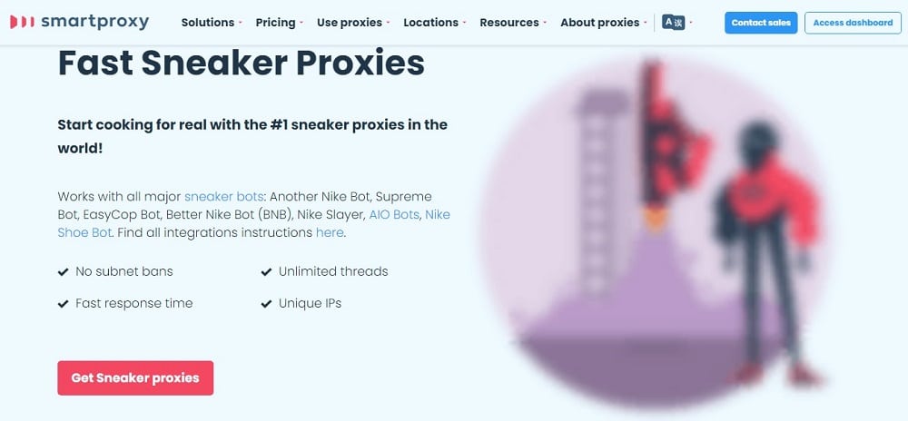 Smartproxy for Sneaker Proxies
