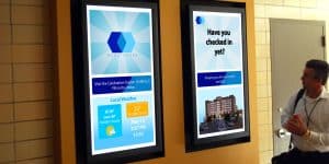 Video Walls in hotel