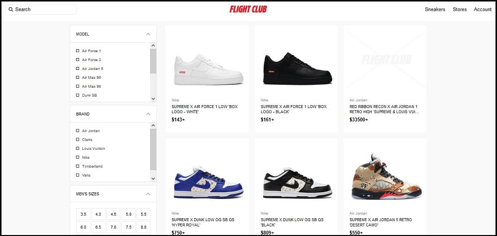 Flight Club supreme