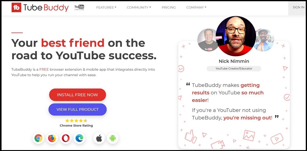 TubeBuddy