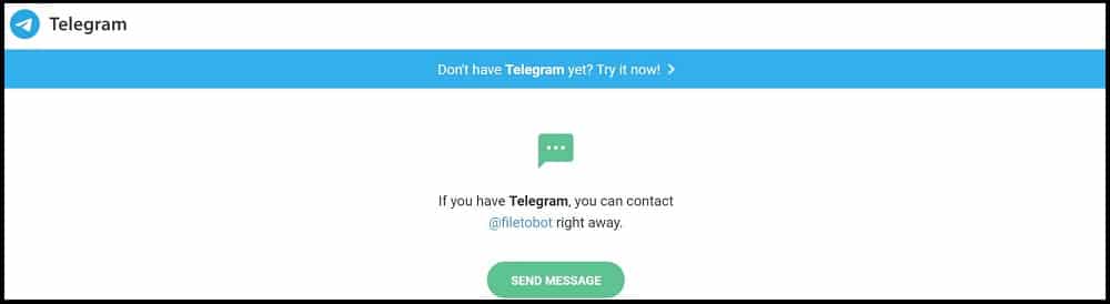 File to bot - Best Choice for Telegram Cloud Storage