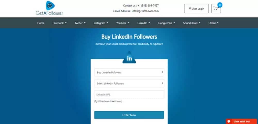 GetAFollower linkedin