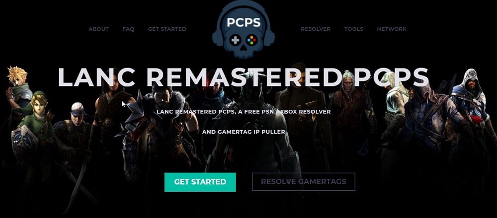 Lanc Remastered Homepage