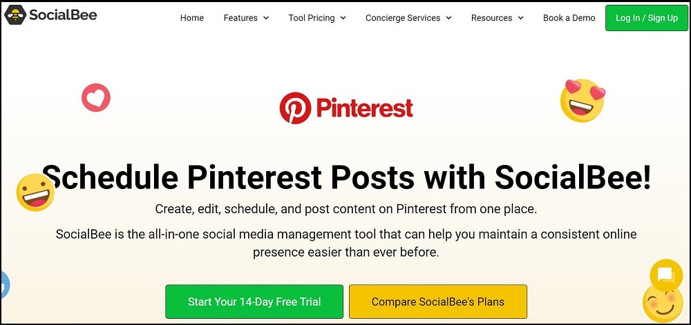 SocialBee Pinterest