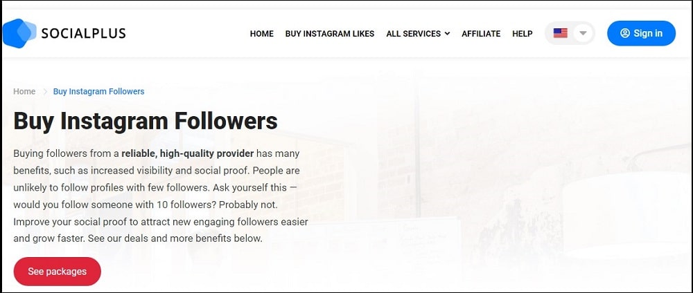 SocialPlus Instagram Followers