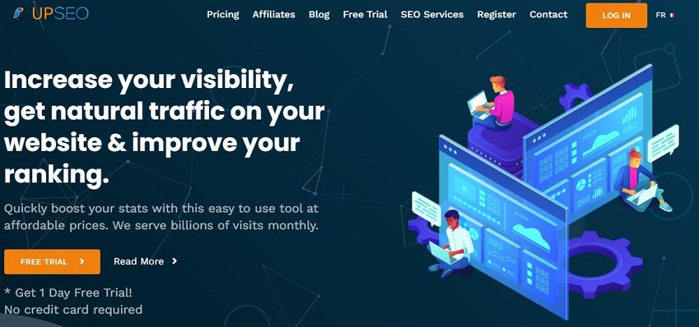 UpSEO Buy Website Traffic