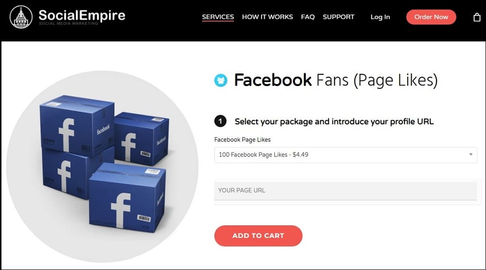 Buy Facebook Likes for SocialEmpire