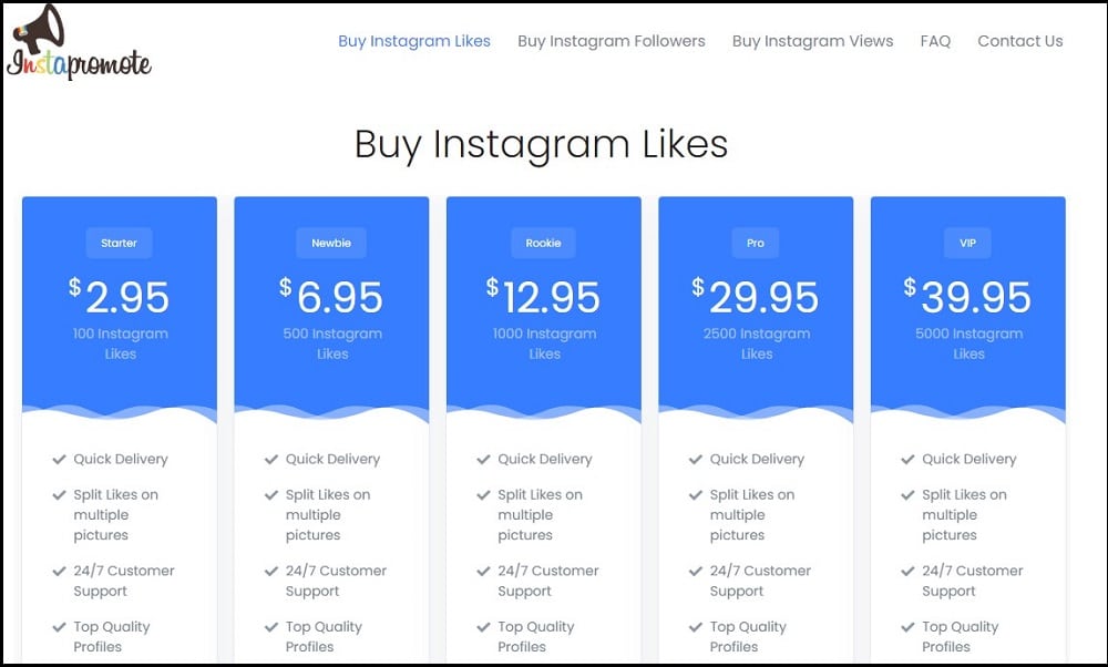 Buy Instagram Likes for Instapromote