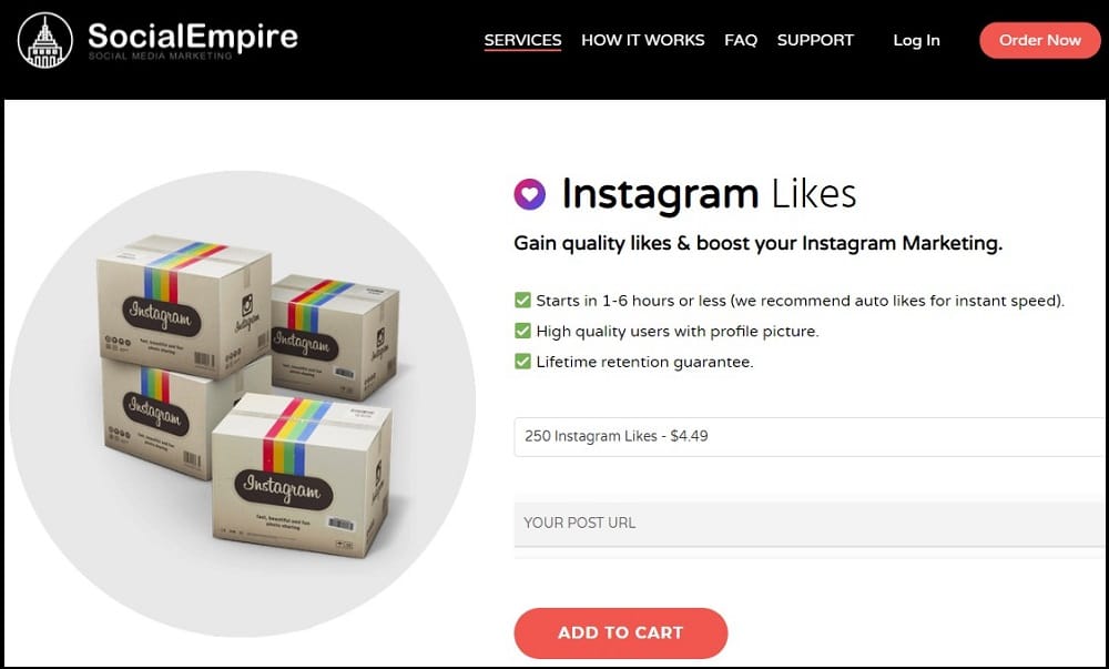 Buy Instagram Likes for SocialEmpire