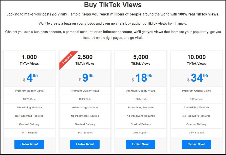 Buy TikTok Views