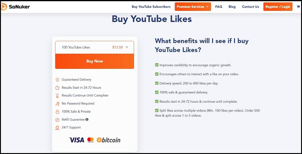 Buy YouTube Likes for SoNuker