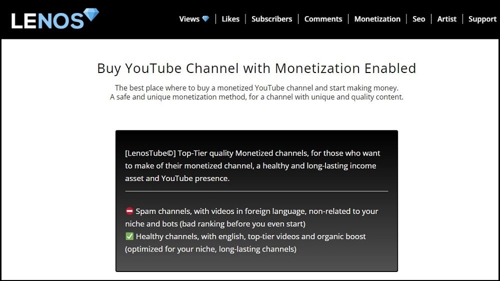 Buy Youtube Subscribers for Lenos