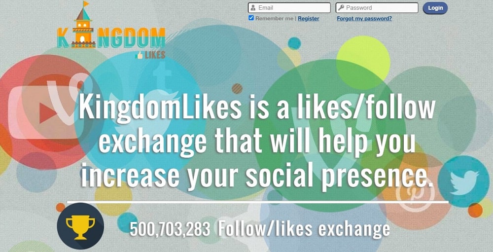 Free Facebook Likes for KingdomLikes