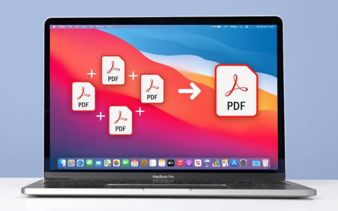 Merge PDFs on a Mac