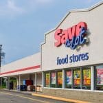 Save a lot discount grocery food store exterior